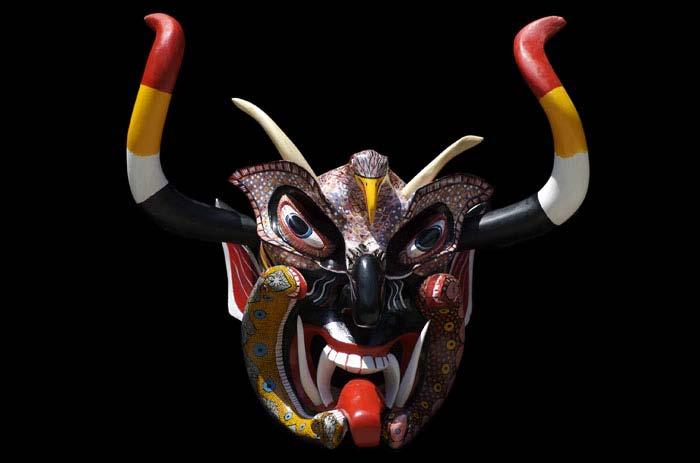 Máscara de Diablo Negro by