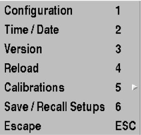SECTION 6 - SYSTEM SETTINGS 6-1 GENERAL The following key sequence is