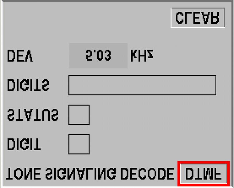 DTMF (Dual-Tone, Multiple Frequency) The DTMF Decode is selected from the Tone Signaling Decode tile using the button in the upper right