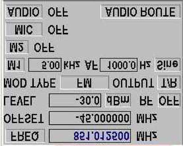 FM Configures FM modulation type.