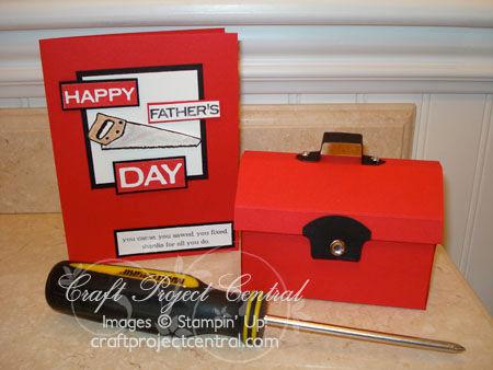 Father s Day Tool Box Gift Card Holder and Card Designed By: Michelle Ueligitone May 2010 A gift