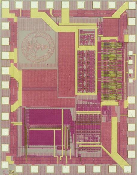 0.35-µm Transmitter Die Photo 4-PAM FIR Xmitter Analog TX PLL Ck Buf Resync.