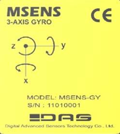age 4 of 81 Copy of marking plate MSENS MSENS-GY-Z-MV-1 RED : DC+10-30V GREEN : 485-A WHITE : 485-B YELLOW : OUT BLACK :