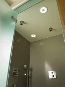 2011 Illumination in the shower In a shower stall we always advise providing a good level of light.