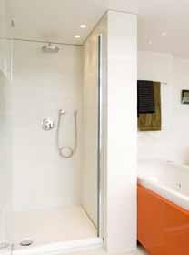 (minimum IP65). Chromotherapy The shower area can be used as a therapy and weel-being area by incorporating coloured light as part of a stimulus to suit the mood.