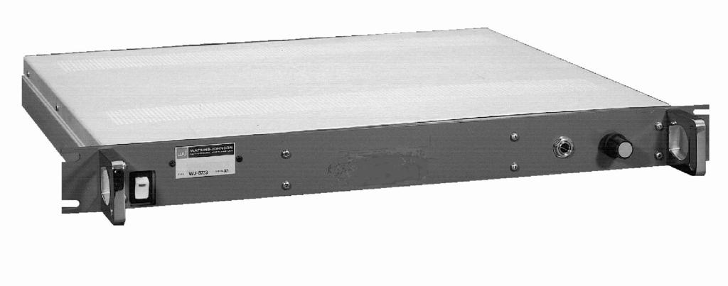 Developmental Specification WATKINS-JOHNSON April 1996 Digital HF Receiver WJ-8723 Description The WJ-8723 is a fully synthesized, general-purpose HF receiver that monitors RF communications from 5