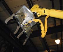 8 ROBOTICS & AUTOMATION Add the Efficiency of Robotics As a certified Fanuc Robotics system