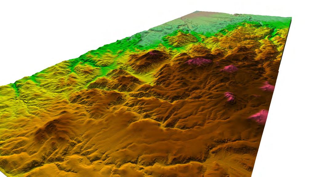 Chile GeoEye-1 Terrain
