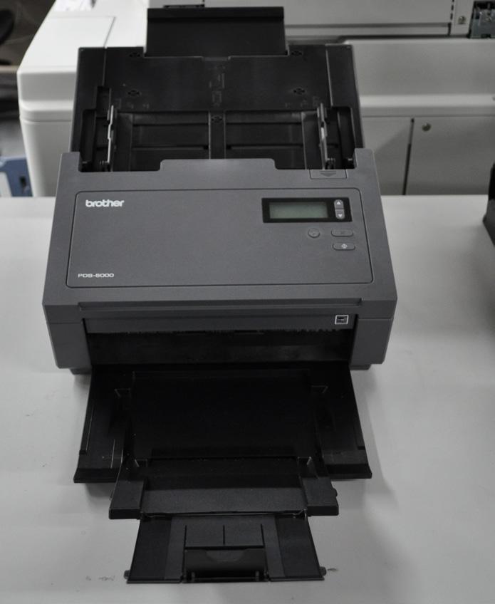 The Brother PDS-5000 scans long documents up to 236".