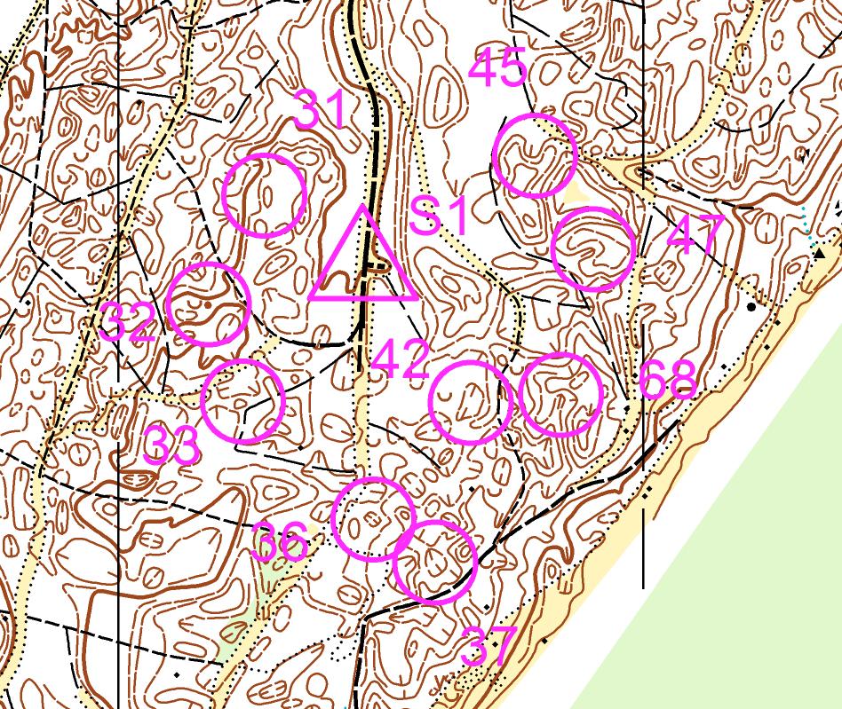 3. Changing the scale Change of map scale from the usual for a competition Use of a very detailed area that can not be fully exploited at a smaller scale Micr-O Introducing orienteers to complex