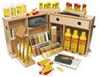 Service Repair Kits Starter Repair Kit The Starter Repair Kit is a basic kit designed to achieve excellent results on small scratches, nail holes, and minor damage to furniture and kitchen cabinets.