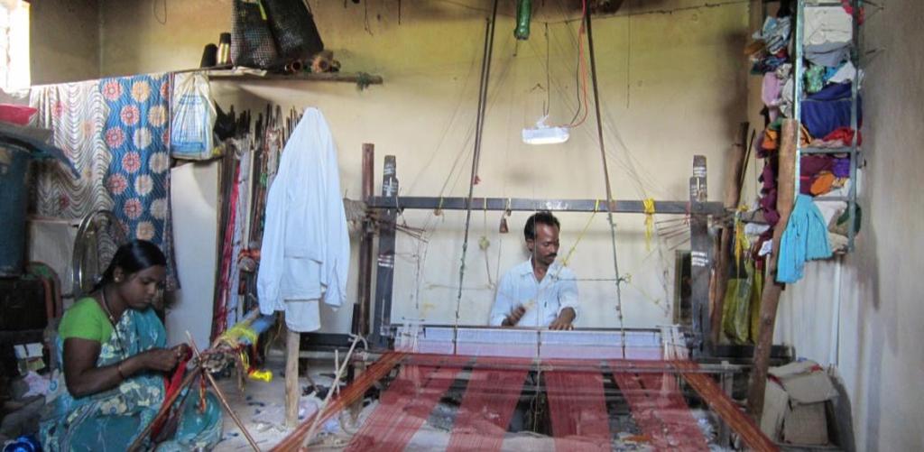 1. How many looms does the workshop have? 2. How many weavers does the workshop have? 3. How many hours does each weaver work on the loom per day? 4. What is their speed? (meters/hour) 5.