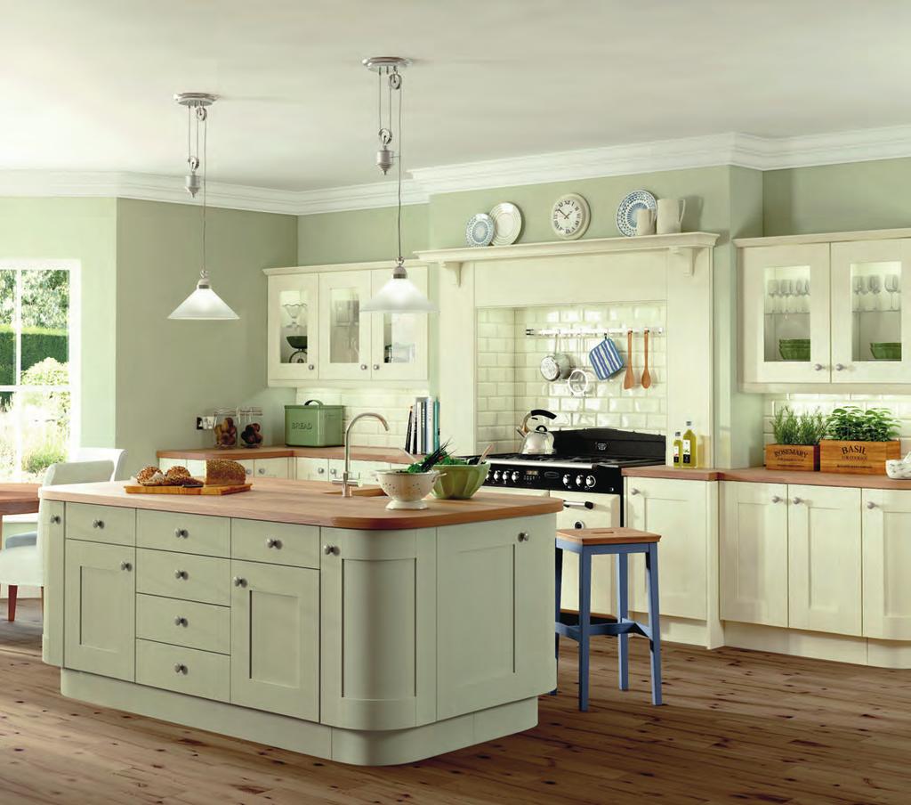 Style File Solid wooden worktops are ideal for islands and breakfast bars.