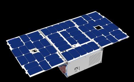 Design Goals Achieved and General Capabilities Near 100% duty Cycle: Fixed deployable solar arrays to allow nearly 100% duty cycle operation of the CION instrument Data capacity 2Mbps X-Band
