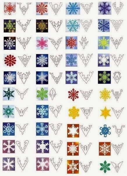 If you want to cut paper snowflakes for I Christmas this year, there are
