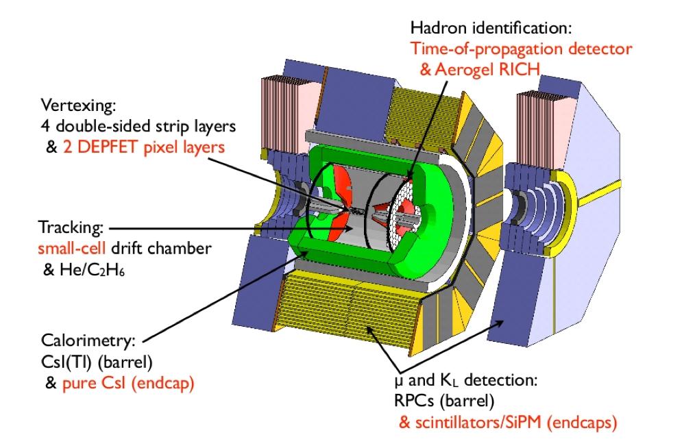 Belle II Spectrometer overview Replace or