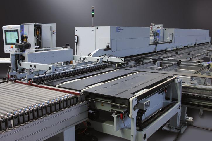 No half measures: Two great models for precise edges Flexible, hardwearing and highly available. Series K 350 edge banding machines equipped with block link chain provide a no-compromise solution.
