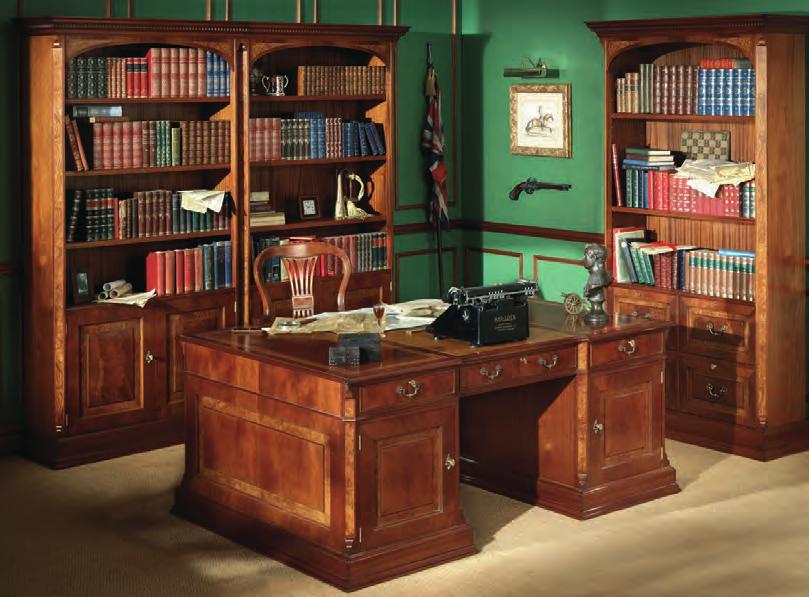 Grandeur G322M4 H 76cm (30 ) W 155cm (61 ) D 94cm (37 ) Pedestal desk with filing drawer G323M4 H 76cm (30 ) W 187cm (73 ) D 126cm