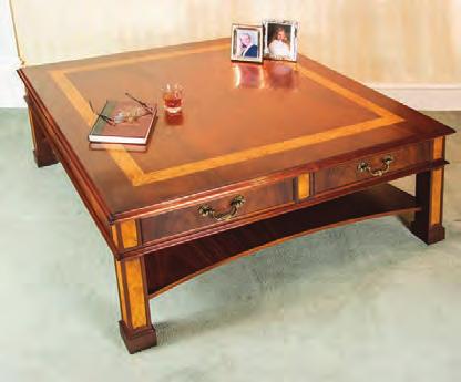 Grandeur As with all Grandeur pieces this family of robust coffee and lamp tables are