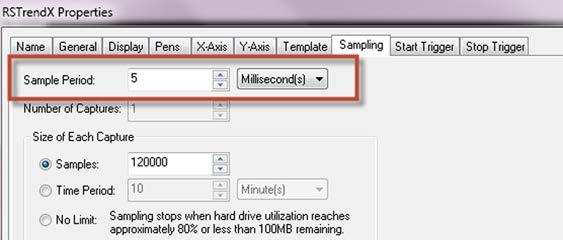 This combination of settings is useful when manual tuning to reduce error. An example is shown here. Display scale it is important to check this box when you are fine tuning.