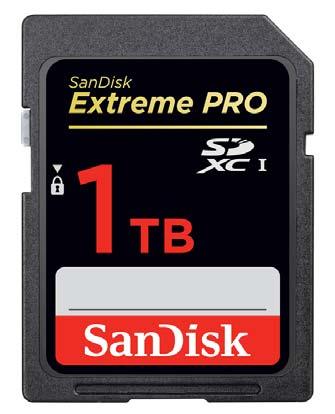 03 /photo Largest cards now 1TB for video