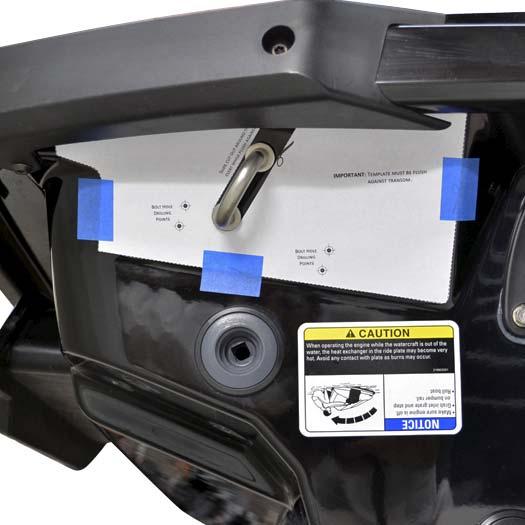 - INSTALLATION INSTRUCTIONS - Remove stock trim tabs (3 bolts each side) and discard.