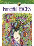 Fanciful Faces Coloring Miryam Adatto