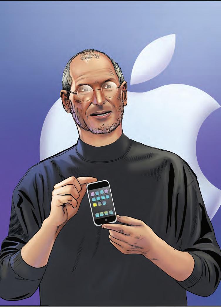 STEVE JOBS 1 All his life, Steve Jobs worked to change the way people used technology. He created innovative products that people loved to use.