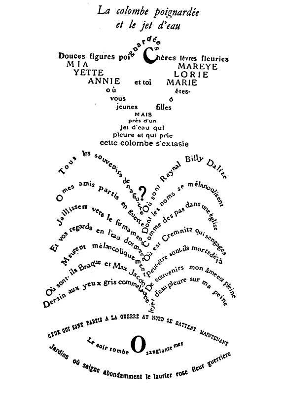 Guillaume Apollinaire A poem 
