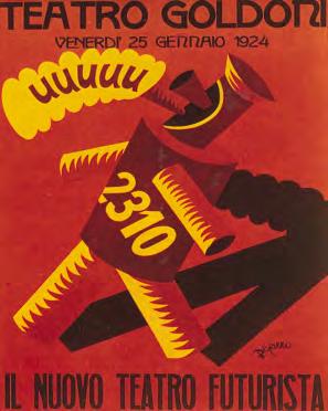 Fortunato Depero One of the artists who applied futurist philosophy to graphic