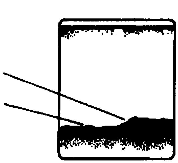 1 Zero line The zero line (sometimes referred to as the transmission line) represents the transducer s position, and moves off the screen when a deep phased range is used. Zero line 4.15.