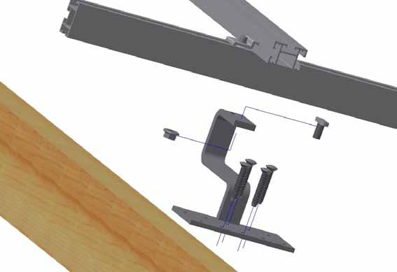 5. Installation possibilities of the roof connector 5.