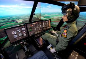 MODERNIZATION AND SOFTWARE EVOLUTION OF RAF PART TASK TRAINERS, D-BOX A PARTNER OF CHOICE FOR THE LONG RUN Royal Air Force (RAF) Shawbury in the U.K. is the home of the Defence Helicopter Flying School (DHFS).