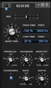 FX Page To offset the right delay time, turn the control to the right. High Freq Attenuates the high frequencies of the delays.