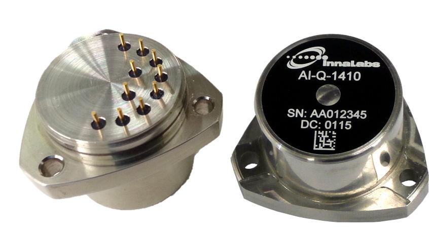 Quartz Accelerometer AI-Q-1410 General description The InnaLabs AI-Q-1410 navigation grade accelerometer offers high performance at a moderate price.