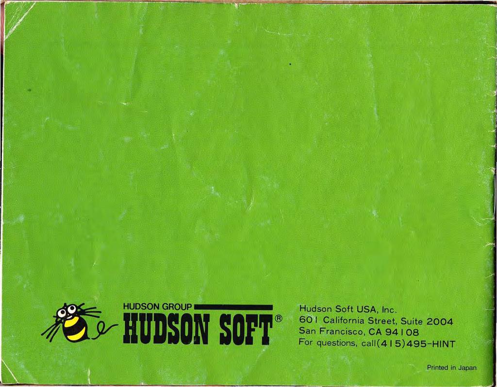 '55.. HUDSON GROUP Hudson Soft USA Inc 60 I California Street Suite 2004
