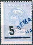 2 TIMBRE FISCAL (GENERAL REVENUE) In 1927, all previous separate revenue stamps in Indochina, except Connaissement stamps, were replaced by a single revenue stamp, the Timbre Fiscal, or