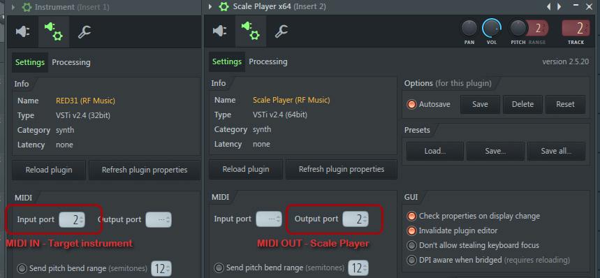 How to use Scale Player Setting up The details depend on the host application you're using but basically you need to insert the Scale Player as an instrument plug-in in your project, then route its