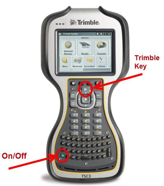 frequency of the UHF radio in a GNSS or GPS receiver Equipment: TSC3 data collector running Trimble Access and a GNSS