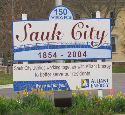 Name: Village of Sauk City Joined Bird City: 2012 Population: 3,410 Incorporated: 1854 Area: 1.