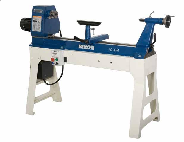 Model: 70-450 20 x 37 VS Woodfast Wood Lathe Operator s Manual Record the serial number and date of purchase in your manual for future reference.