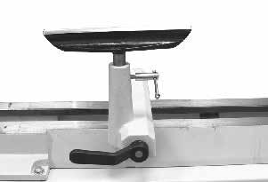 (Fig.16) Fig.16 B C Position pin A 4.7 Adjusting the Tool Rest CAUTION Do not adjust tool rest or tool rest base while the lathe is turned on.