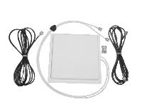 Flat panel directional antenna (11 db), with TNC reverse polarity plug connector, 7.
