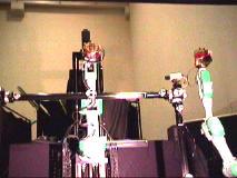 Figure 10 shows demonstration of self-detection of losing connection and autonomous inspection by robot. 4.