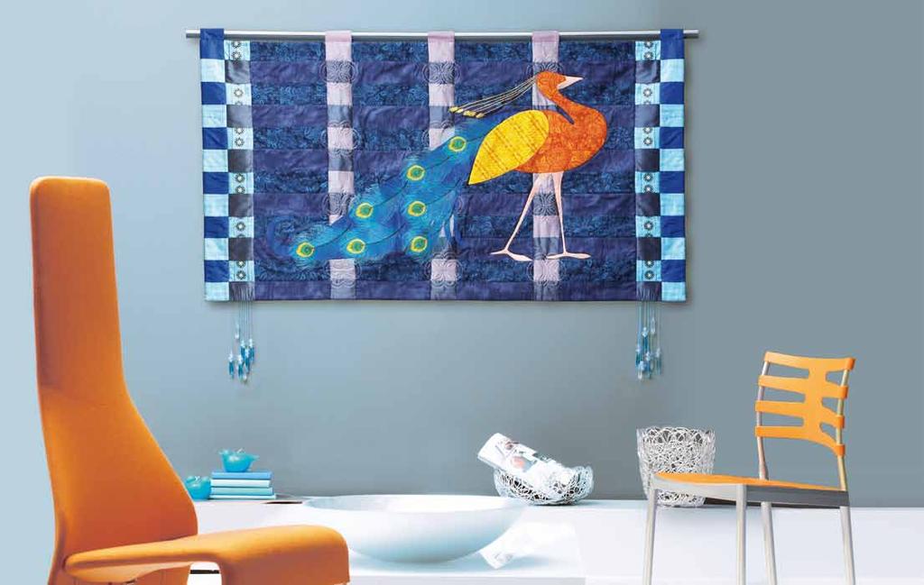 The instructions for this exclusive quilt can be found at www.pfaff.com Are you longing for new inspiration? Take a giant step into modern quilting!