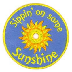 Summer Sippin' Sunshine CD061016FD Stitches:12802 4.40" H X 4.