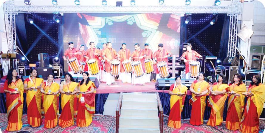 The Chenda Melam by Knanaya beats Kuwait and the dance skit, Joint Military Program, by DK Dance attracted audience and earned the appreciation at great length.