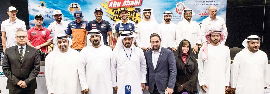 SPORTS 41 Event founder, ATCUAE Prez Ben Sulayem takes trip down memory lane Abu Dhabi Desert Challenge holds centre stage at Yas Marina ABU DHABI, UAE, March 30: The official pre-event press