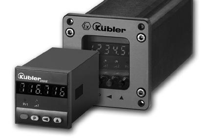 The Codix 716 / 717 can be used universally. These preset pulse, tachometers or preset timers with up to 2 presets can solve a wide variety of control and monitoring tasks in every application.