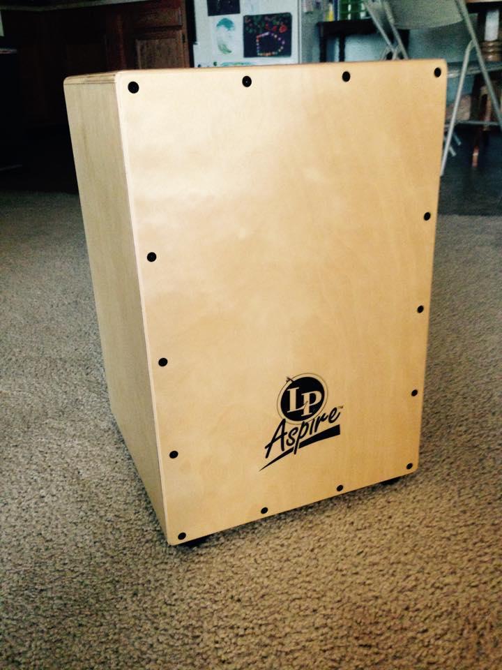 The LP Aspire has a Siam Oak tapa with three sets of snare wires for extra sensitivity on the tapa compared to the two snares I have on my cajon. It is also 1 inch thinner and 2 inches shorter.